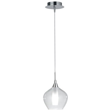 Lampe à Suspension Transparente G9 28W | Mondialshop