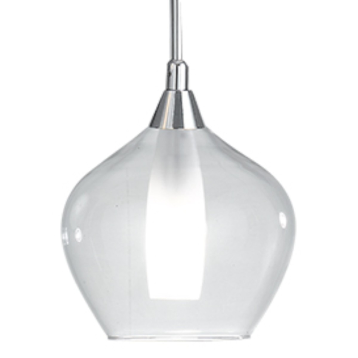 Lampada a sospensione 28W G9 trasparente BLINDER....