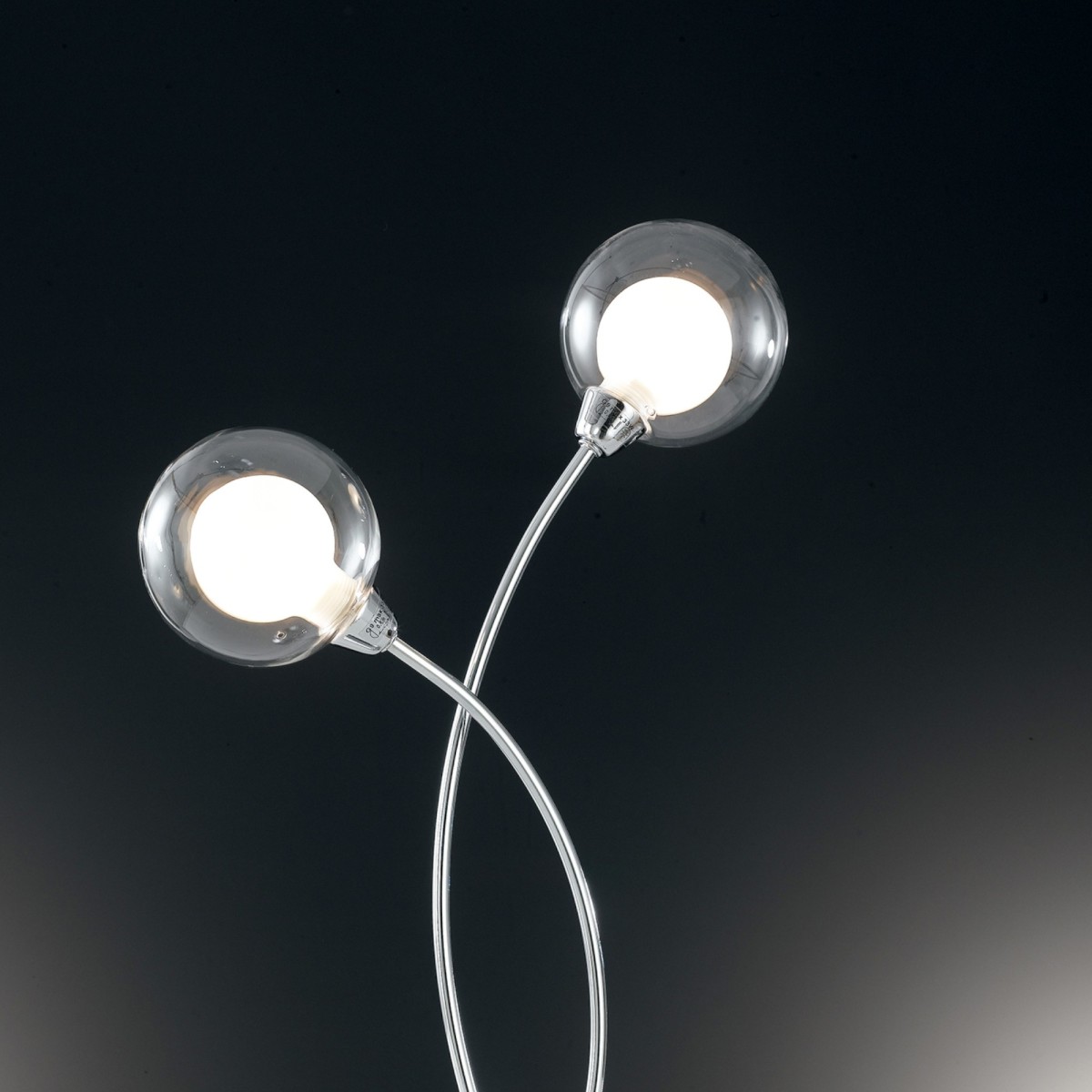 Lampe de table chromée 2xG9 | Mondialshop