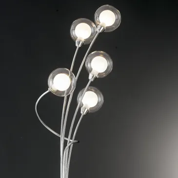Lampada da terra Cromo H150 cm