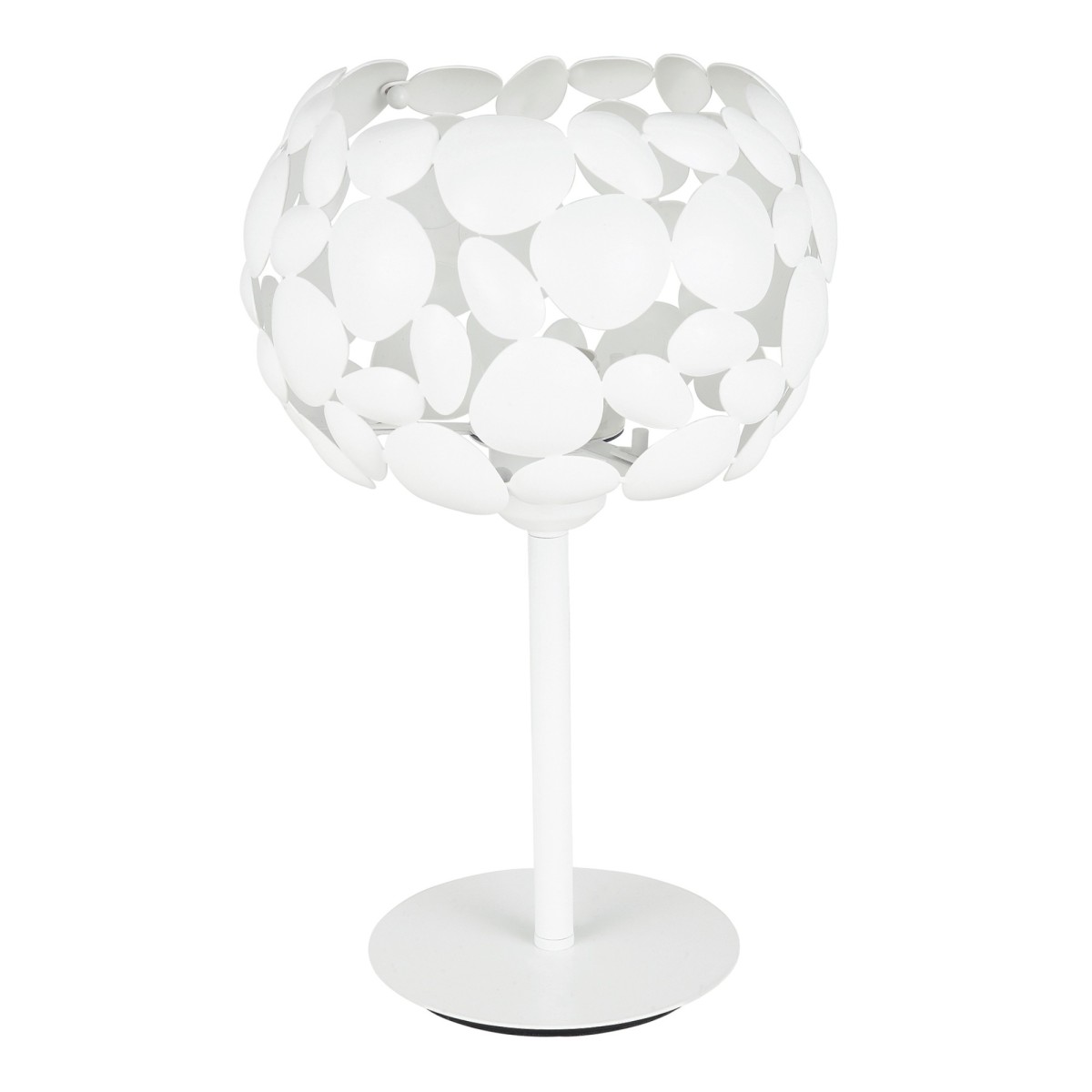 Lampada da tavolo 60W E27 diametro 22cm bianca GRAPE....