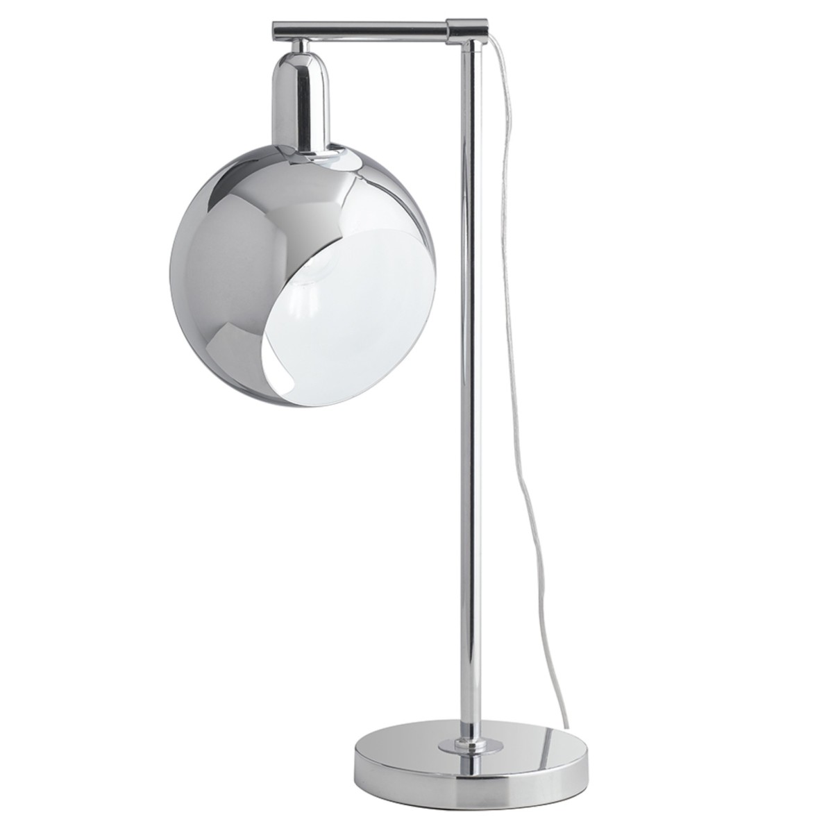 Lampada da tavolo 60W E27 orientabile cromo BEAUTY....