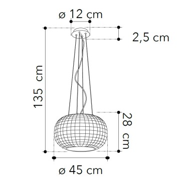 Lampadario Classico Circolare in Cristalli K9 | Mondialshop