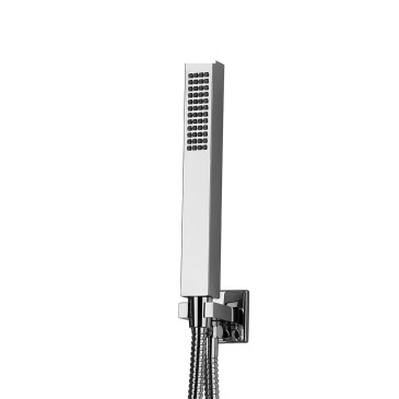 Set doccia soffione doccino e miscelatore Quadro - BOLD