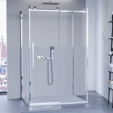Box Doccia tre lati porta...