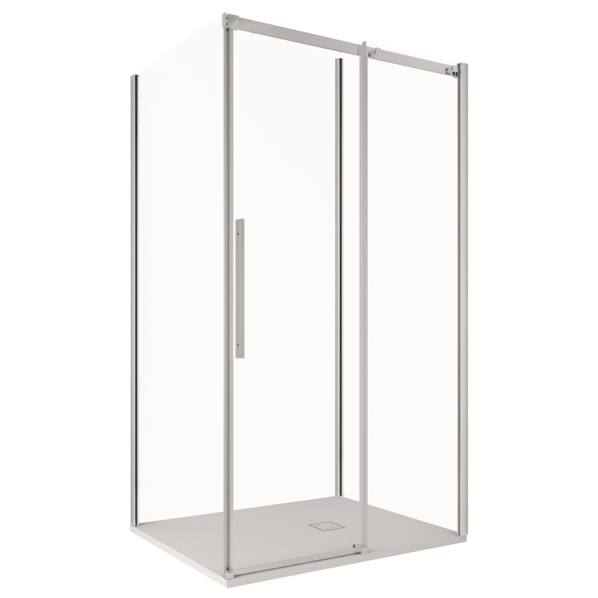 Box doccia tre lati minimal