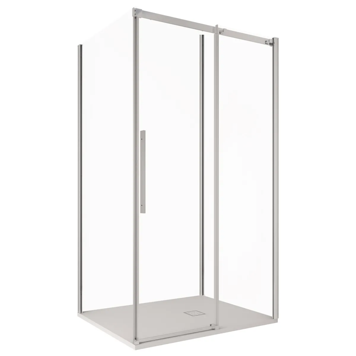 Box doccia tre lati minimal