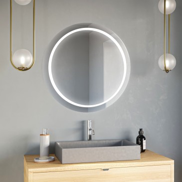 Specchio Tondo LED Moonlight | Mondialshop
