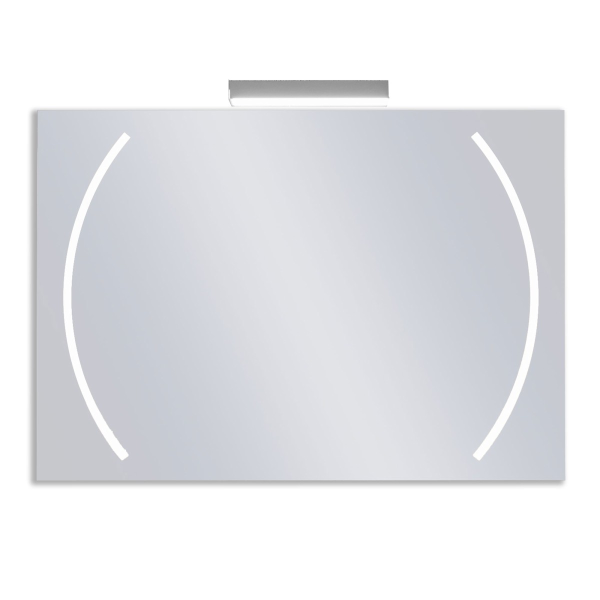 Beleuchteter Badezimmerspiegel mit LED-Lampe | Mondialshop