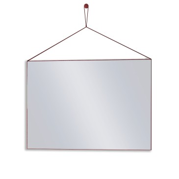 Miroir de salle de bain rectangulaire réversible 70x50cm | Mondialshop