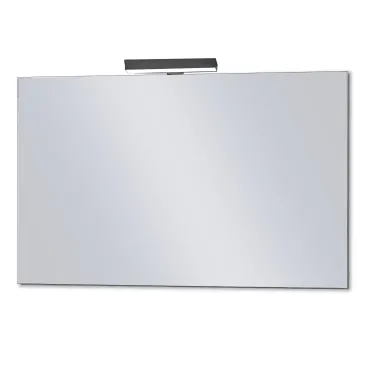 Miroir de salle de bain rectangulaire avec éclairage LED | Mondialshop