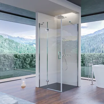 Cabine de douche Regina à 2 portes, H195 cm | Mondialshop