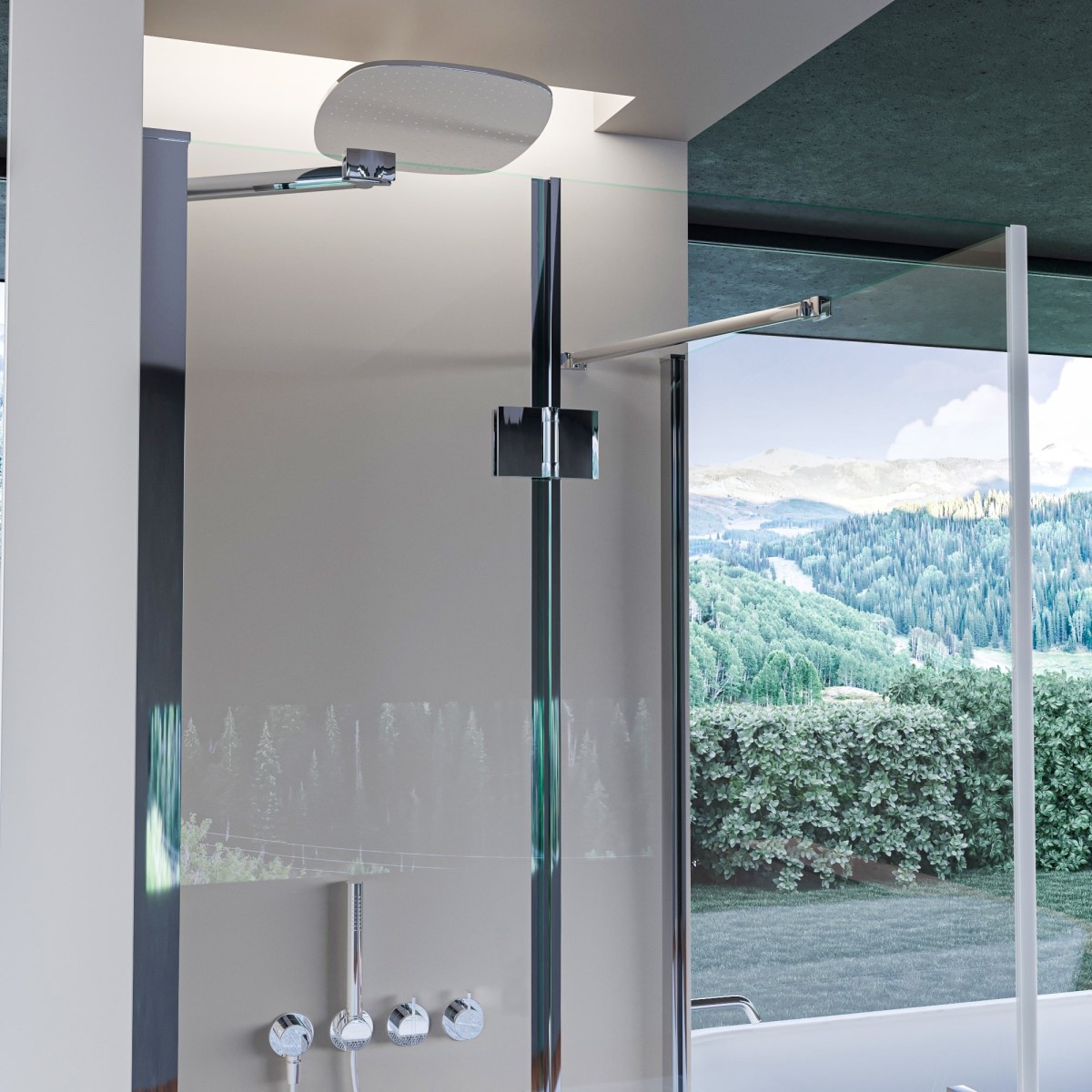 Box doccia 2 lati anta H195 Regina | Mondialshop