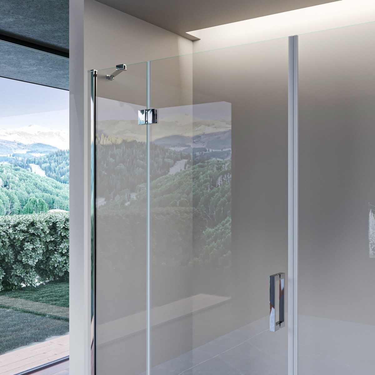 Niche - Porte de douche Grandes dimensions jusqu'à 230...