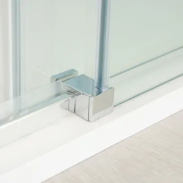 Porte de douche coulissante pour niche H200 Anticalcaire TARGET