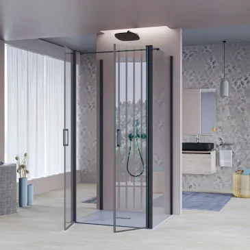 Porte de douche de type...