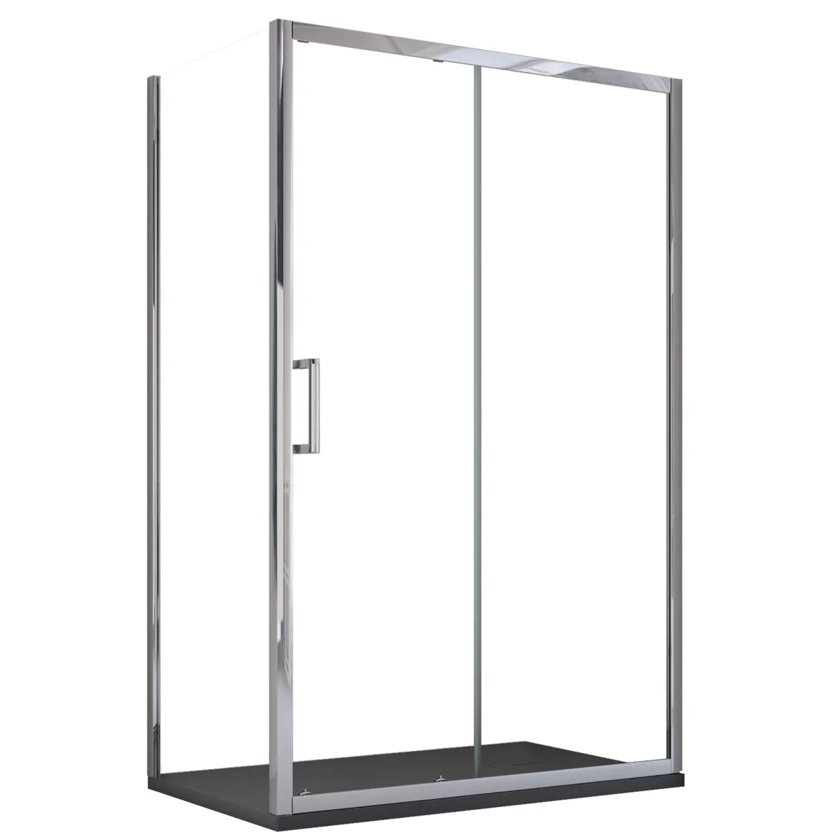 Agata H195 Doppelseitige Schiebeduschkabine | Mondialshop