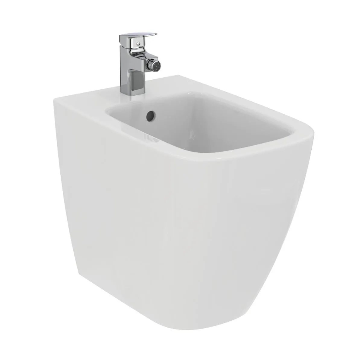 Bidet filo muro con fissaggi nascosti LIFE B Ideal Standard