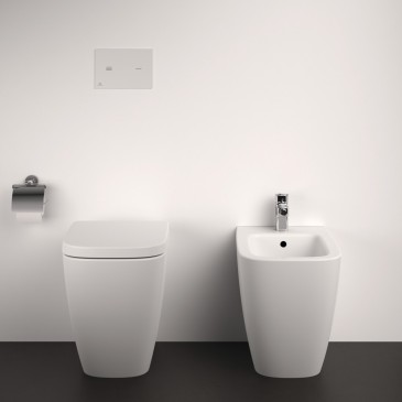 Bidet filo muro con fissaggi nascosti LIFE B Ideal Standard