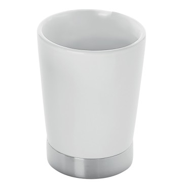 Portaspazzolini Petunia Bianco | Ordine e Design in Bagno | Completa il Set