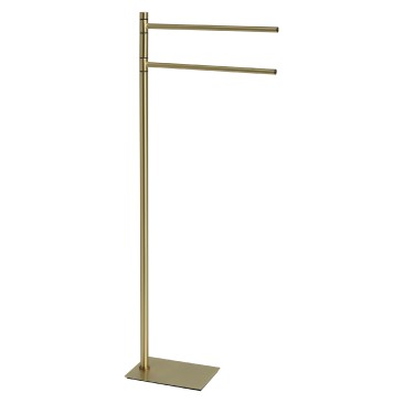Piantana Portasalviette oro spazzolato Trilly