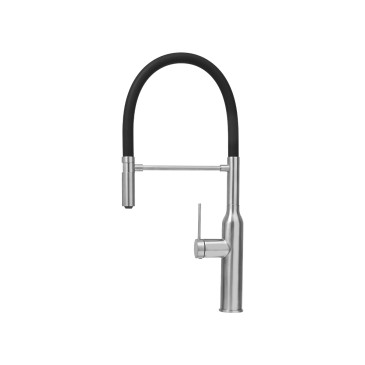 Rubinetto Cucina Acciaio Inox Doccetta Battle