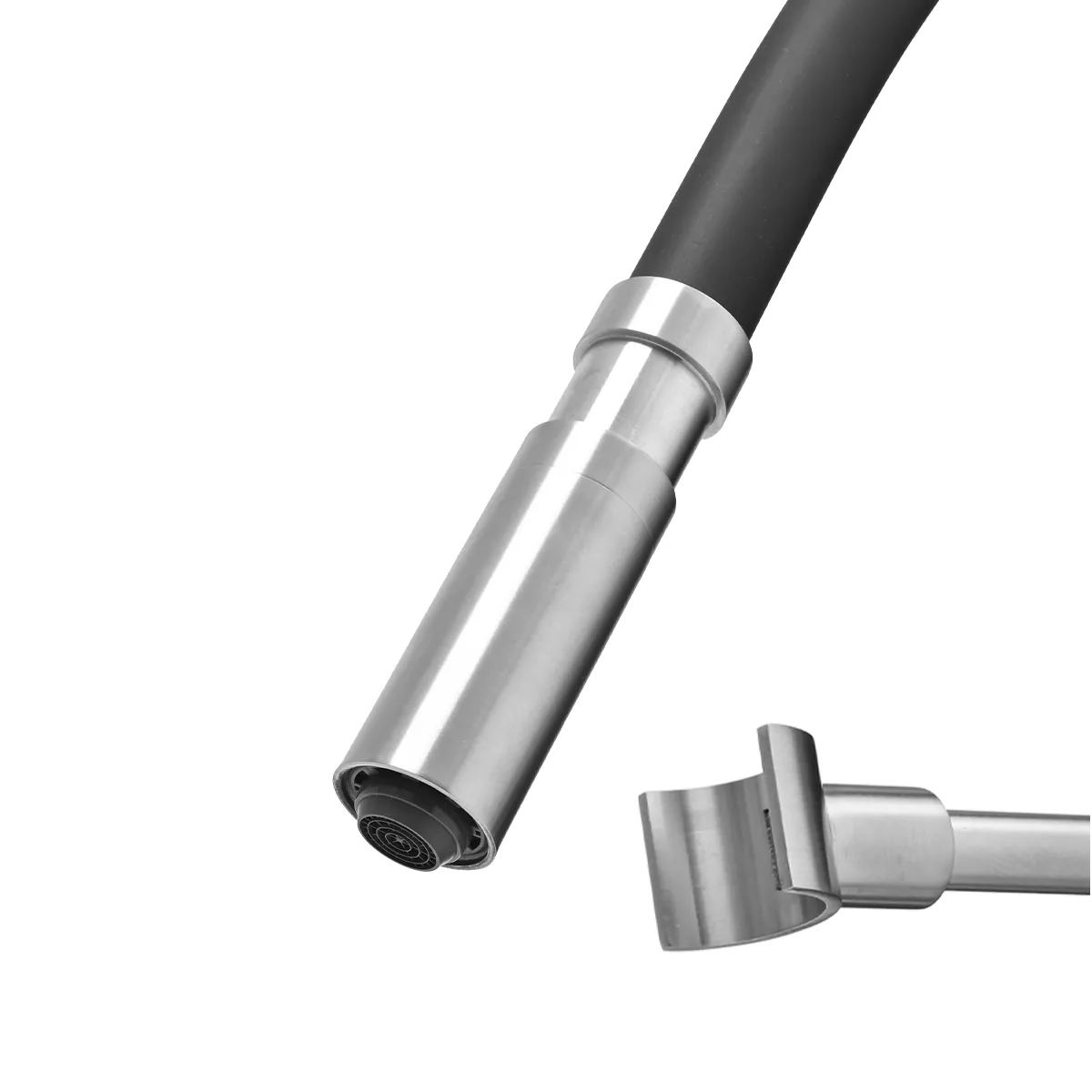 BOTTLE (X) - Rubinetto Cucina Acciaio Inox Doccetta