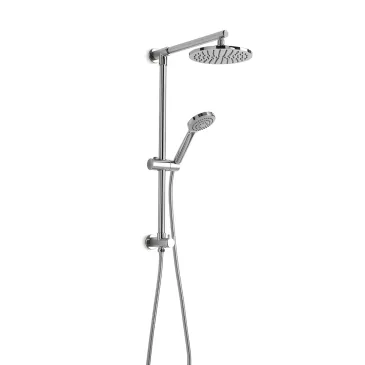 Colonna doccia con presa dell'acqua in alto