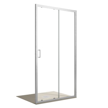 Porte de douche coulissante 100 110 120 140 170 transparente 6 mm h195 MATIAS