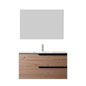 Mobile bagno 80cm Sospeso ROVERE CARTAGENA - JAGUAR