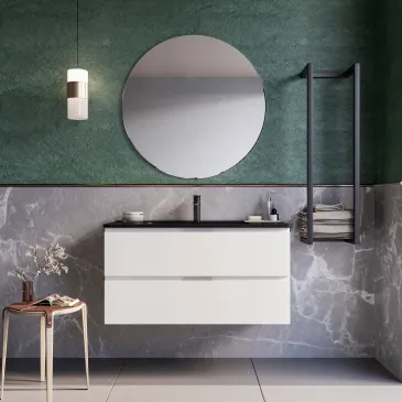 Mobile bagno sospeso 80cm...