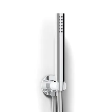 Kit de douche rond 5 pièces avec pommeau de douche de 25 cm
