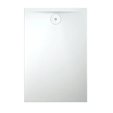 Piatto doccia in solid surface bianco opaco liscio SOLIDO