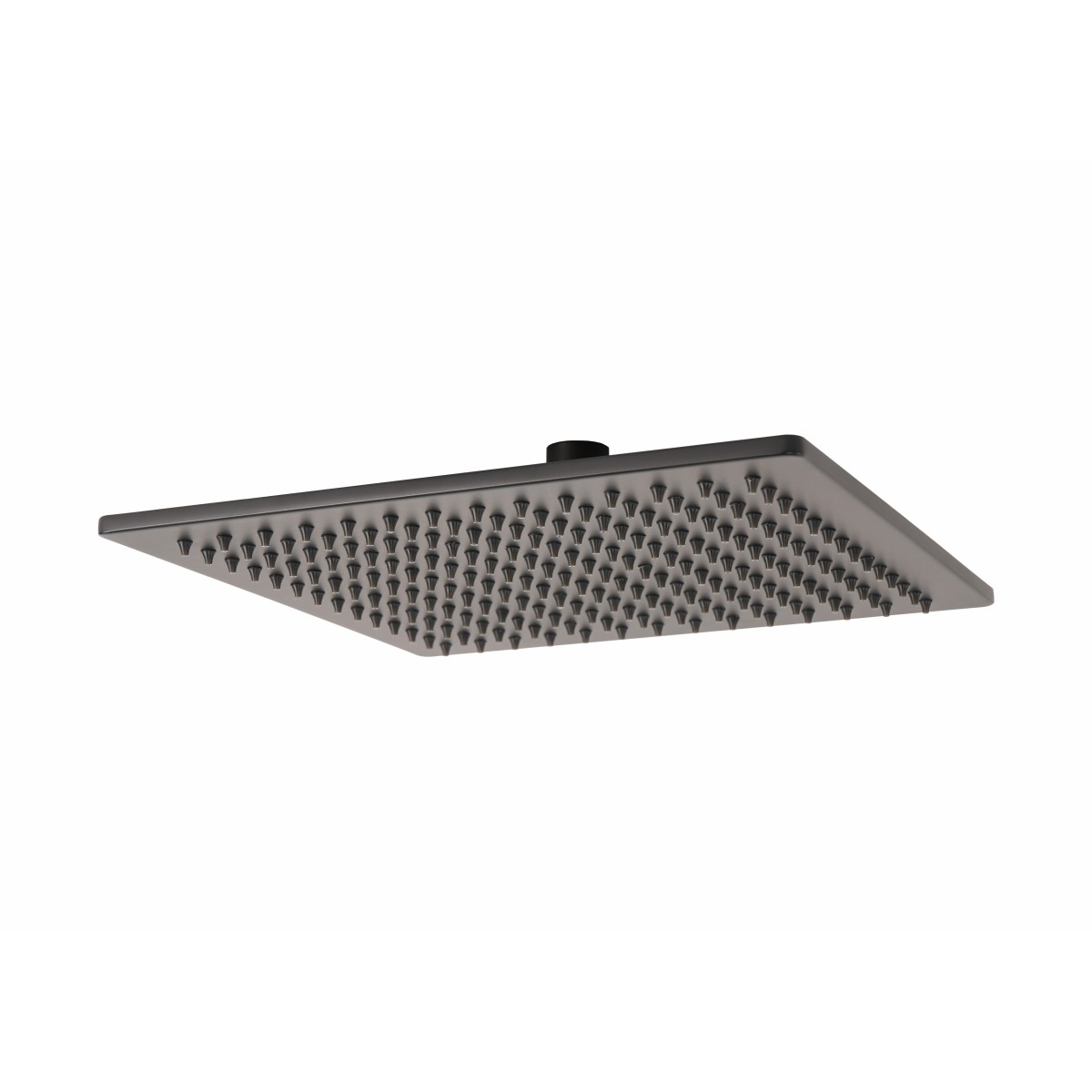 POMMEAU DE DOUCHE SEVEN NOIR 25 X 25