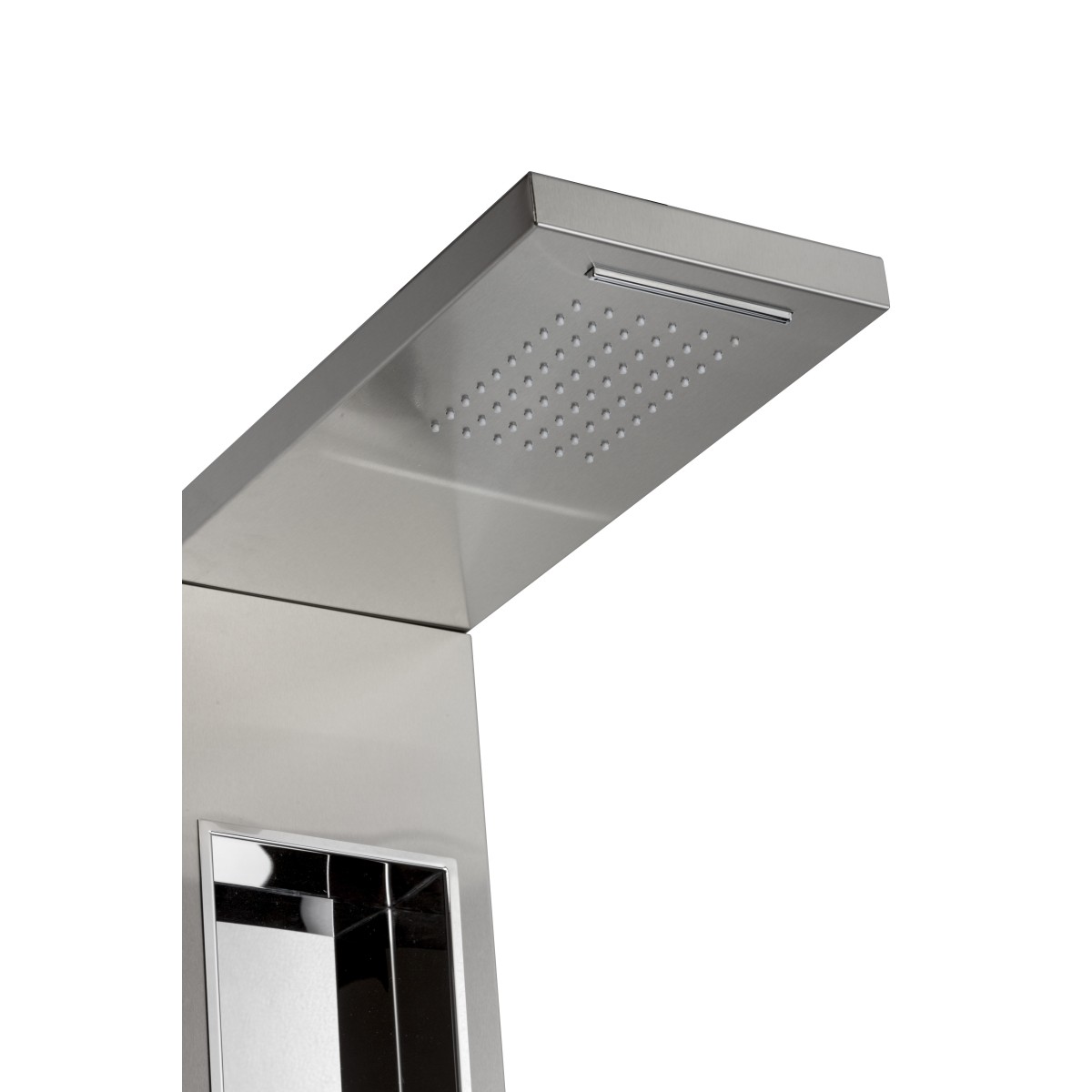 Pannello Doccia Idromassaggio in Acciaio Inox Spazzolato...