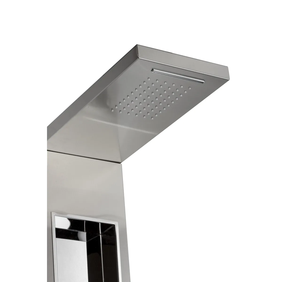 Pannello Doccia Idromassaggio in Acciaio Inox Spazzolato...
