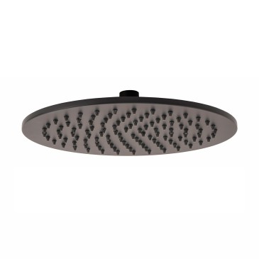 Pommeau de douche ø30 Noir mat : Design moderne SEVEN BLACK