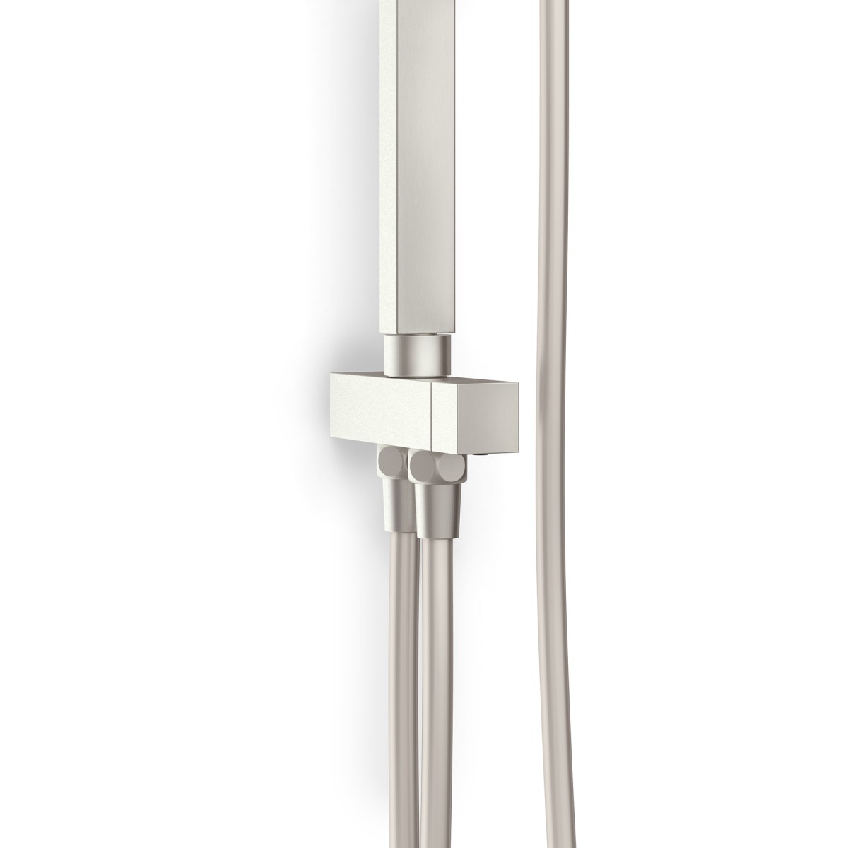 Duschstange aus Satin mit Duschkopf und Handbrause ohne...