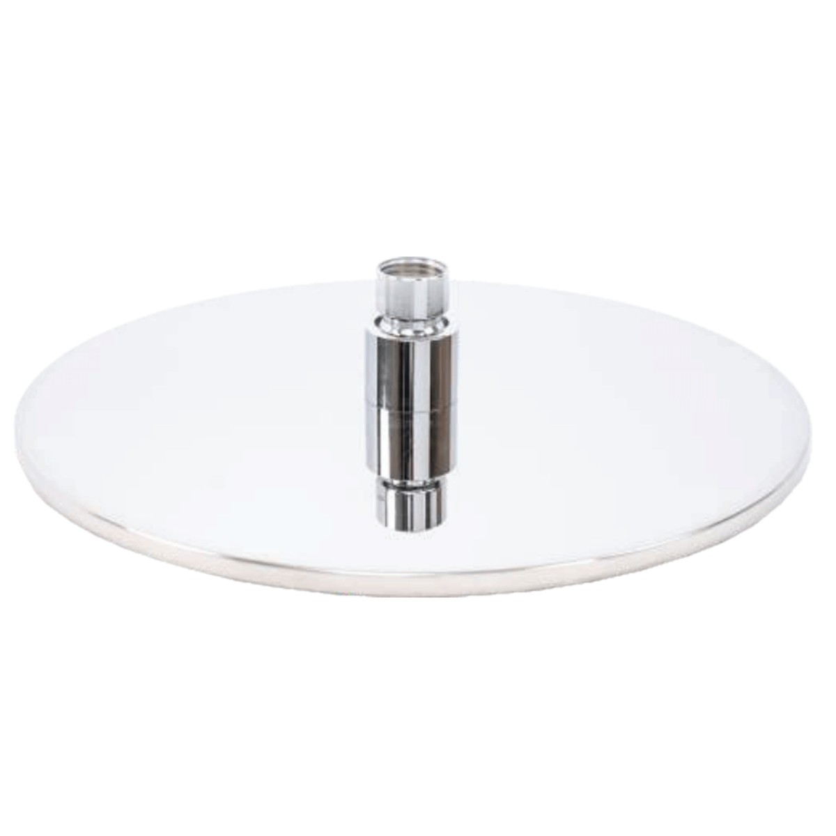 Pommeau de douche rond SEVEN en acier inoxydable chromé...