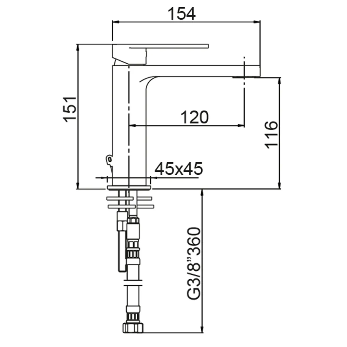 Mitigeur de lavabo Alpha : une alternative valable au...