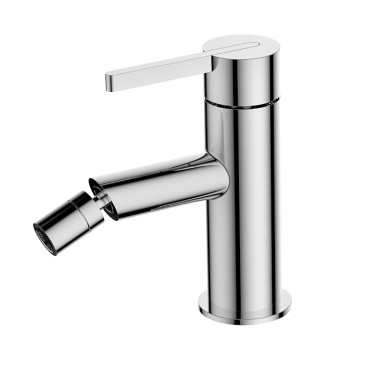 Urbaner wassersparender Bidet-Mixer aus Chrom