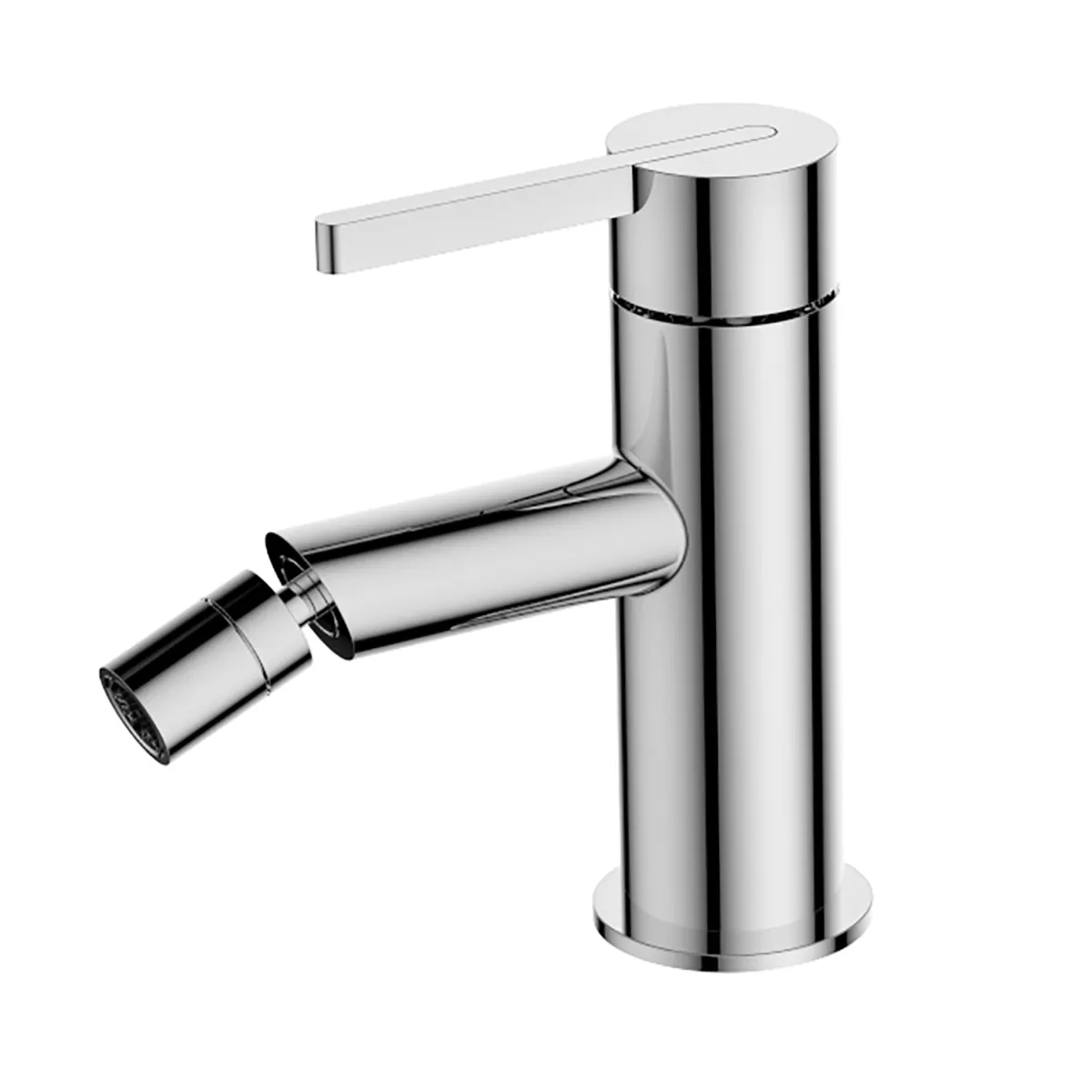Mitigeur de bidet chromé pour économie d'eau urbain