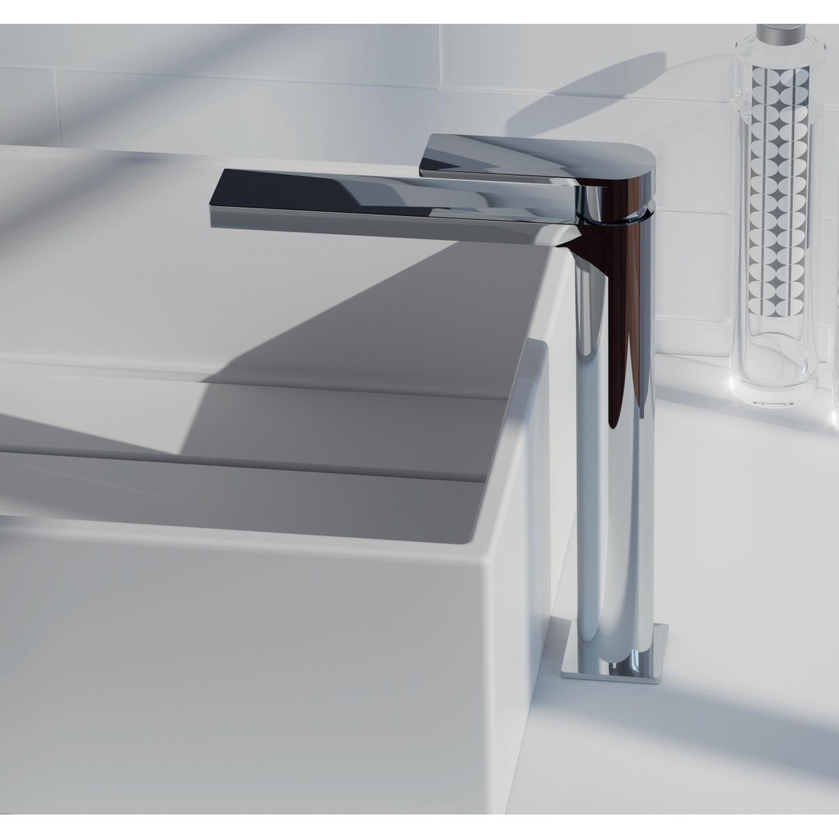 Robinet d'évier haut Alpha Chrome