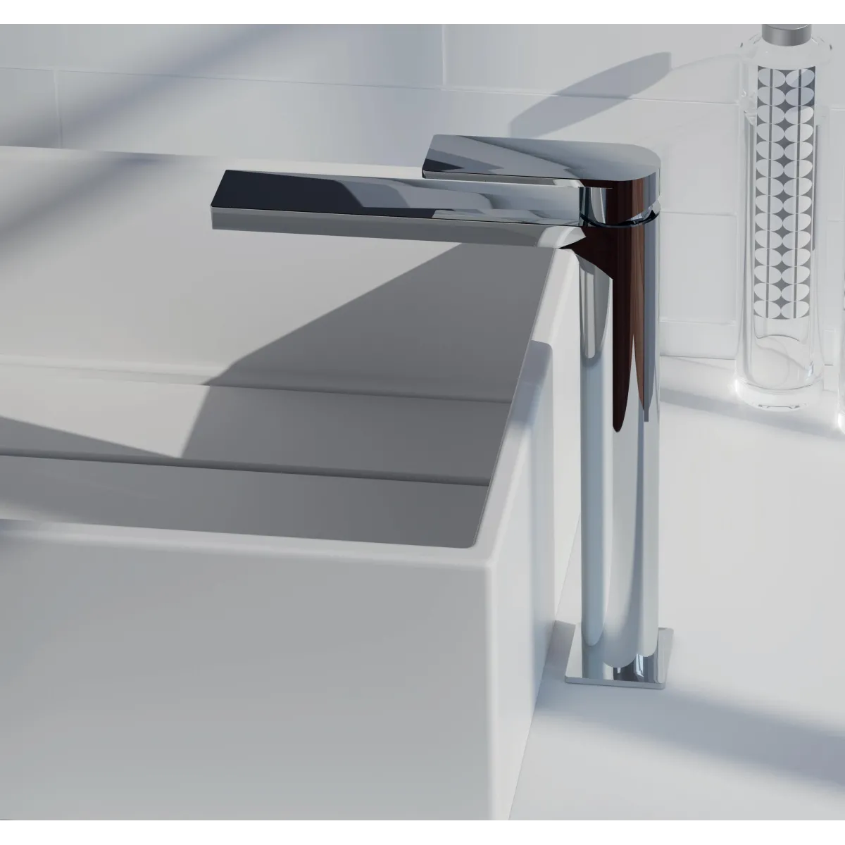 Robinet d'évier haut Alpha Chrome