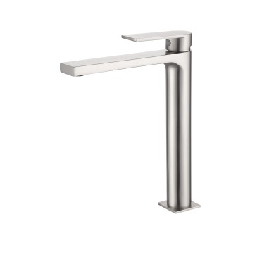 ALPHA Hochwaschtischarmatur mit satiniertem Nickel-PVD-Finish