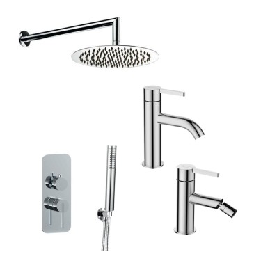Urban Series Badarmaturen-Sets Duschset Waschbecken- und Bidetarmatur