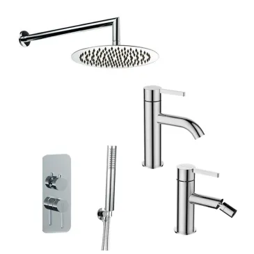 Urban Series Badarmaturen-Sets Duschset Waschbecken- und Bidetarmatur