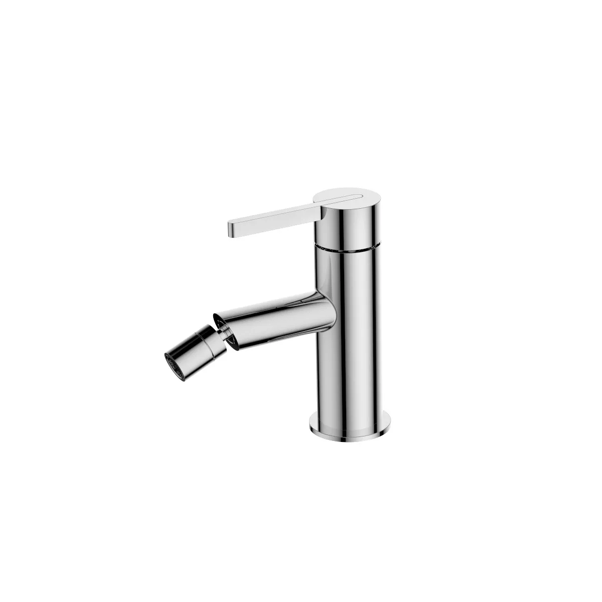 Set miscelatori cromati per lavabo e bidet con sistema di...