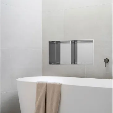 60x30 GLAMOUR Silber PVD...