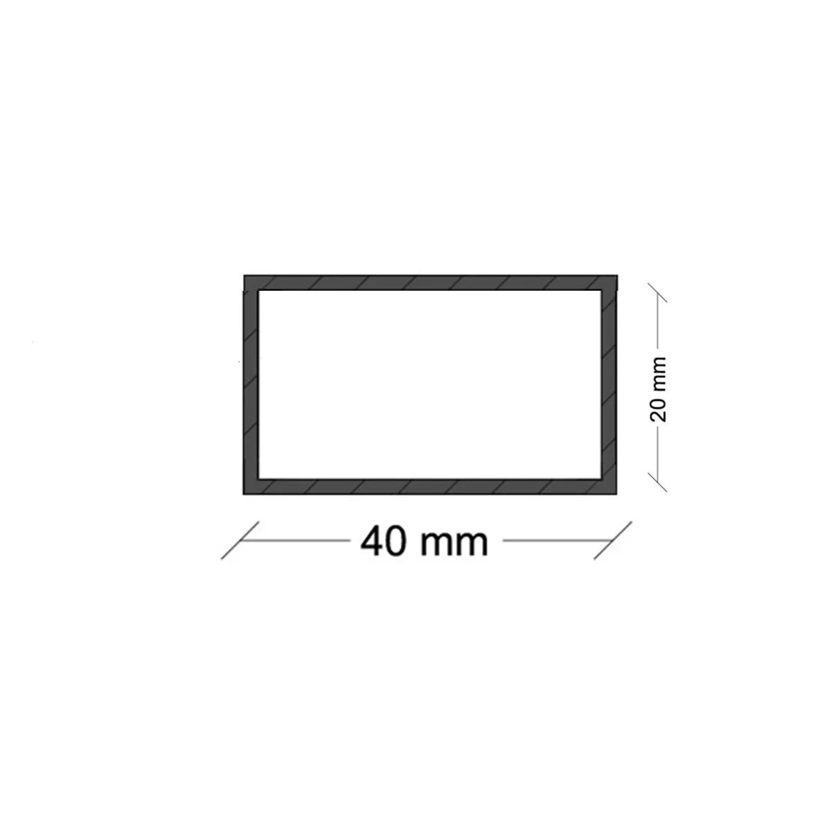 Profilo di compensazione scatolato universale h200 4x4 4x2